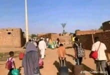 النازحين في السودان