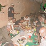 منظمة سواعد الكرامة تقيم إفطار الخنادق