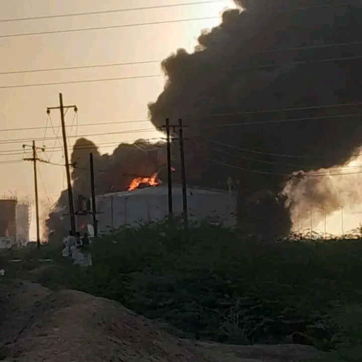 هجوم بمسيّرات على مستودعات البترول الاستراتيجية في بورتسودان