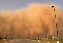 عاصفة جدارية