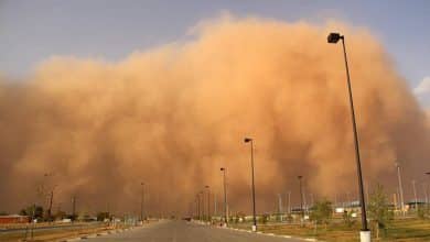 عاصفة جدارية